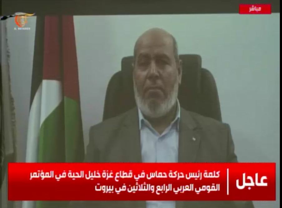 خليل الحية : لن يتحقق الأمن والاستقرار دون حقوق شعبنا وإقامة الدولة الفلسطينية
