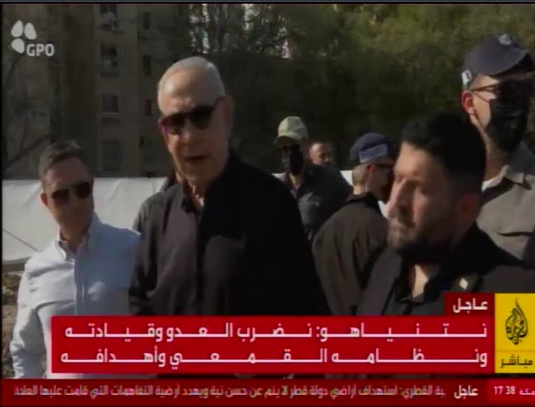 نتنياهو… نضرب العدو وقيادته ونظامه القمعي وأهدافه وايضا في لبنان
